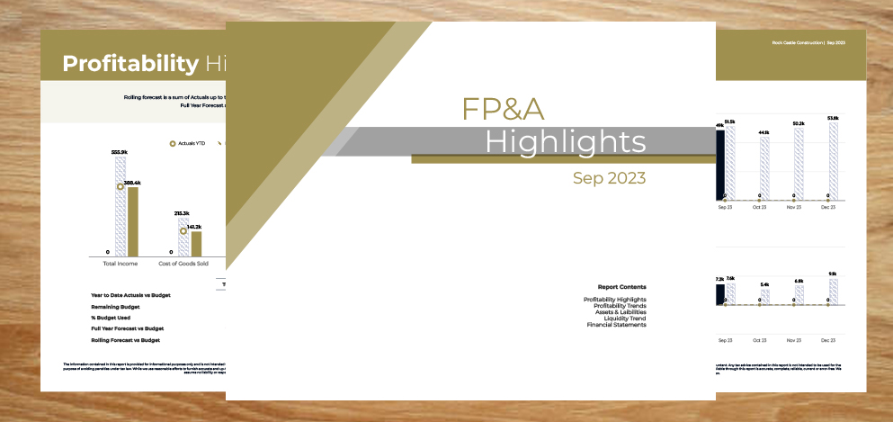 Financial Planning & Analysis Template