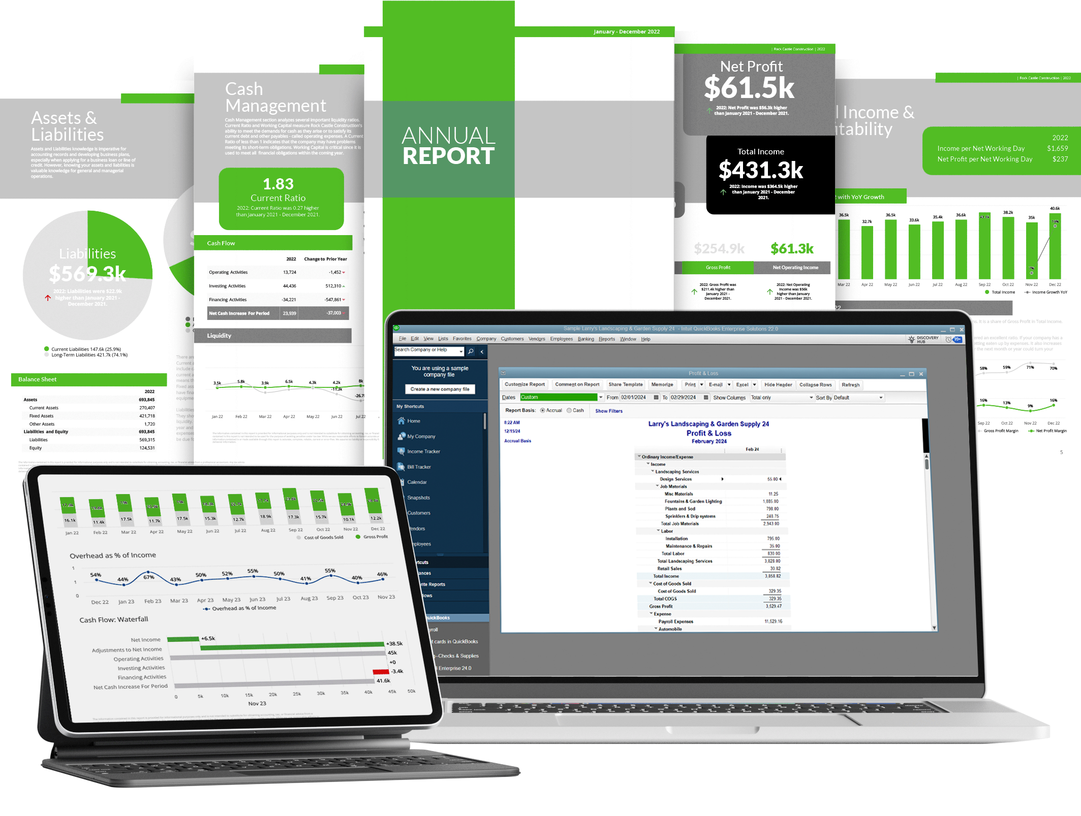 QuickBooks Desktop Report Layout QuickBooks Desktop Report Layout