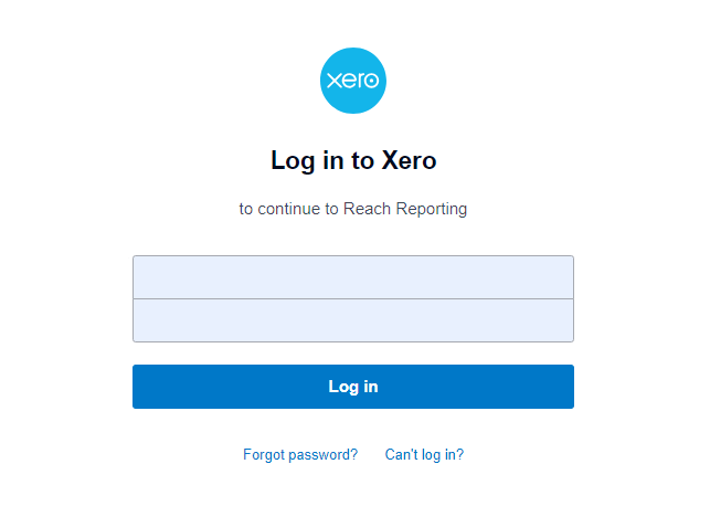 xero logging into reach xero logging into reach